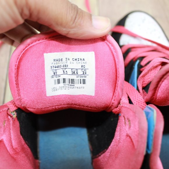 Jordan 1 Flight Kids Cool Retro Colors Leather Lace-up High Top Sneakers US 6 Y - Picture 6 of 10